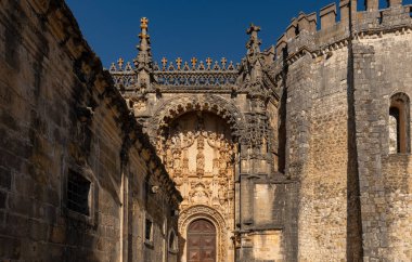 Portekiz, Tomar, 29 Ocak 2019: Tomar Tapınak Şatosu