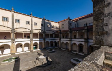 Portekiz, Tomar, 29 Ocak 2019: Tomar Tapınak Şatosu