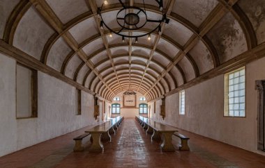 Portekiz, Tomar, 29 Ocak 2019: Tomar Tapınak Şatosu