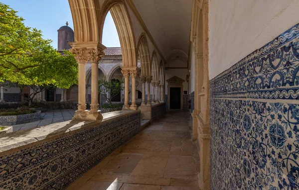 Portugal, tomar, 29. januar 2019: tomar templar castle — Stockfoto