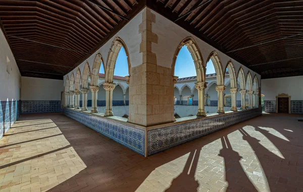 Portugal, Tomar, 29 de enero de 2019: tomar el castillo templario —  Fotos de Stock