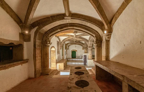 Portugal, Tomar, 29 de enero de 2019: tomar el castillo templario —  Fotos de Stock