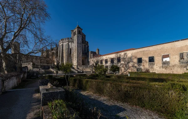 Portugal, tomar, 29. januar 2019: tomar templar castle — Stockfoto