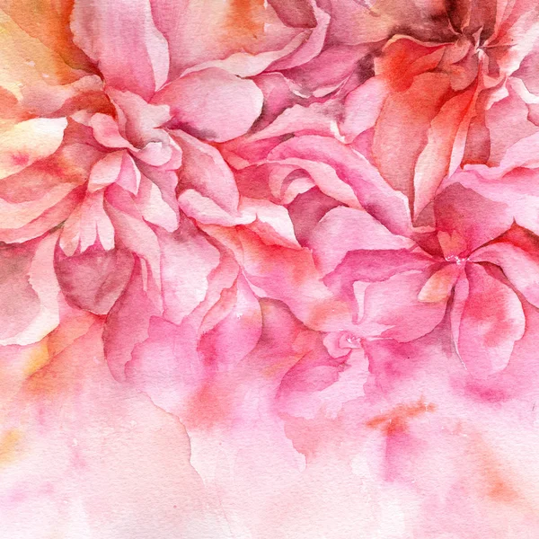 Suluboya çiçek arka plan. Düğün davetiyesi şablonu. Çiçek tebrik kartı. İç dekor için çiçek sanatı.