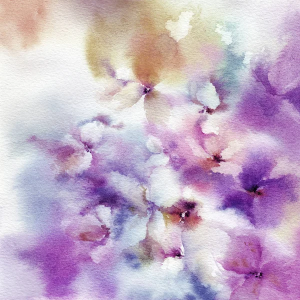 Çiçek boyama. Ev dekorasyonu için duvar sanatı. Soyut çiçek ile İçişleri resim.