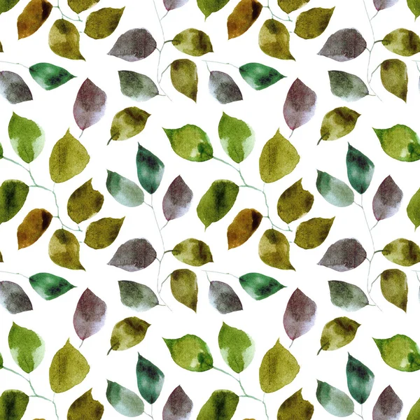 Αφήνει Χωρίς Ραφή Πρότυπο Σχέδιο Φύλλα Φθινοπωρινά Φύλλα Φόντο Πολύχρωμο — Φωτογραφία Αρχείου