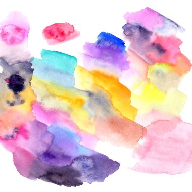 Arka plan. Sulu Boya renkli desen