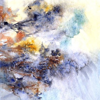 Arka plan. Sulu Boya renkli desen