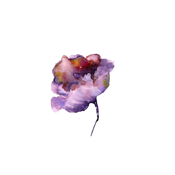 Фиолетовый Винтажный Цветок Цветочная Открытка Цветочный Дизайн Свадебного Приглашения — стоковое фото