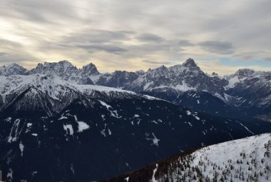 Kışın dağlar - Sillian, Avusturya