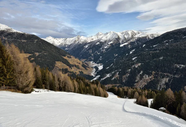 Hory v zimě - Sillian, Rakousko — Stock fotografie