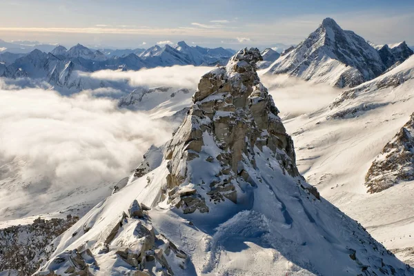 Paesaggio di montagna in Hinter-Tux — Foto Stock