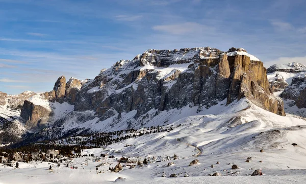 Estación de esquí de Selva di Val Gardena, Italia — Foto de Stock