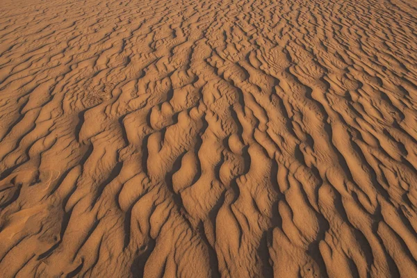 Areias do deserto em Dubai emirado, Emirados Árabes Unidos . — Fotografia de Stock