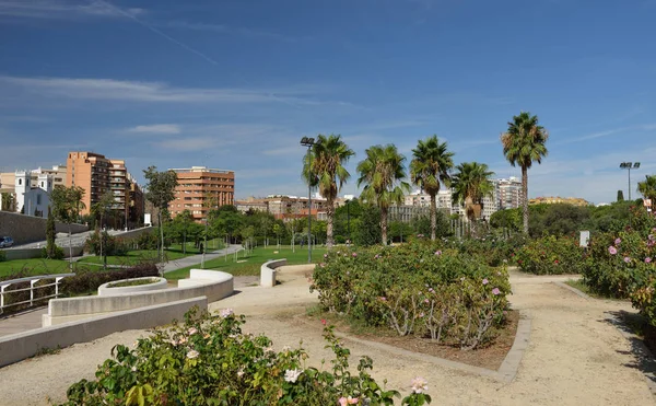 Parque Cabecera en septiembre. Valencia, España — Foto de Stock