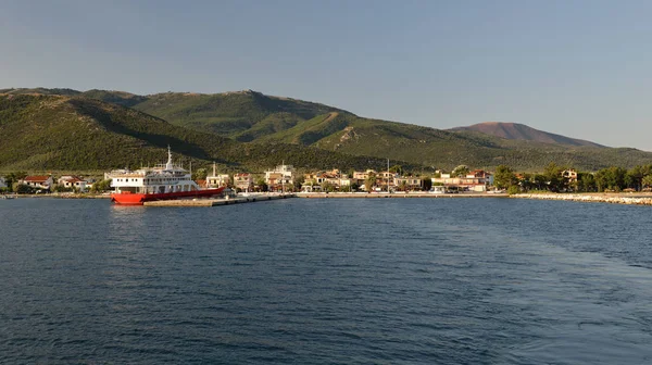 Port Prinos na ostrově Thassos, Řecko. — Stock fotografie