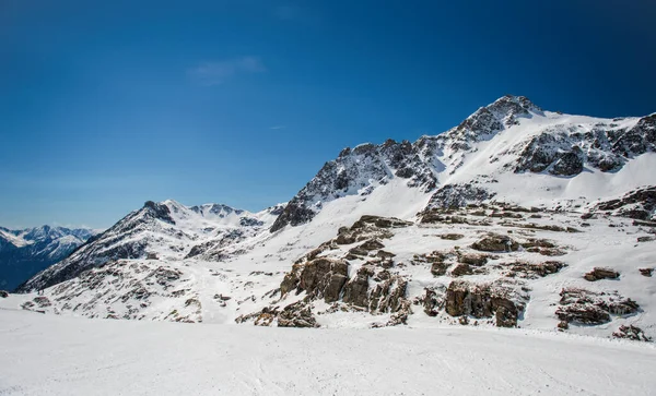 Frühlingsalmlandschaft Vom Molltaler Gletscher — Stockfoto