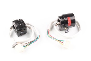 yalıtılmış bir arka plan üzerinde yedek parça