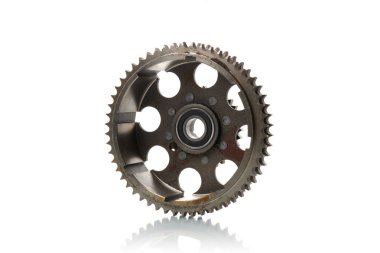 yalıtılmış bir arka plan üzerinde yedek parça