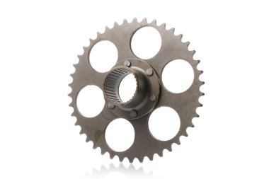 yalıtılmış bir arka plan üzerinde yedek parça