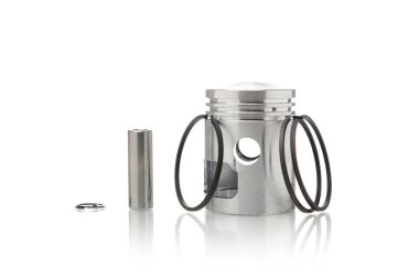 motor parçaları izole beyaz zemin üzerine