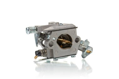 motor parçaları izole beyaz zemin üzerine