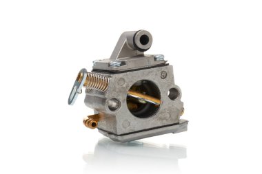 motor parçaları izole beyaz zemin üzerine