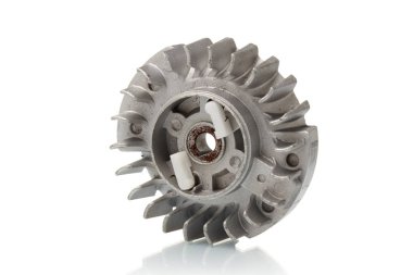 motor parçaları izole beyaz zemin üzerine