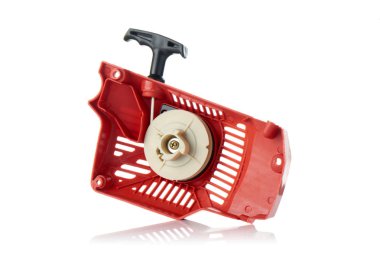 yalıtılmış bir arka plan üzerinde motor parçaları