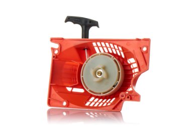 yalıtılmış bir arka plan üzerinde motor parçaları