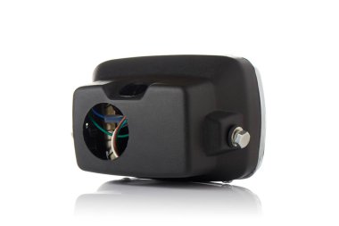 yalıtılmış bir arka plan üzerinde motor parçaları