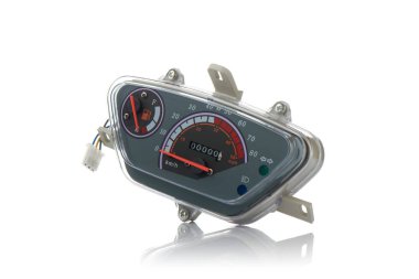 yalıtılmış bir arka plan üzerinde motor parçaları