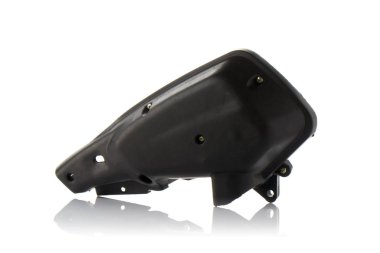 yalıtılmış bir arka plan üzerinde motor parçaları