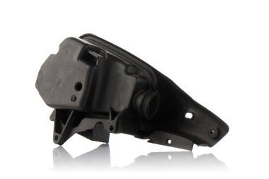 yalıtılmış bir arka plan üzerinde motor parçaları