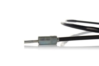 yalıtılmış bir arka plan üzerinde motor parçaları