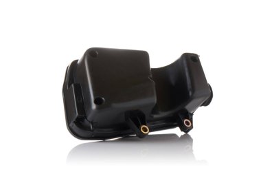 yalıtılmış bir arka plan üzerinde motor parçaları