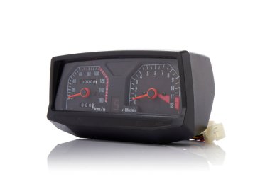 yalıtılmış bir arka plan üzerinde motor parçaları