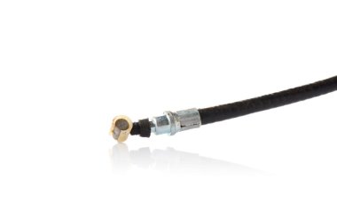 yalıtılmış bir arka plan üzerinde motor parçaları