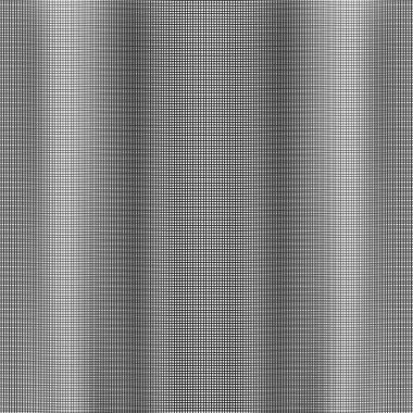 Geometrik optik sanat siyah ızgara hattı beyaz arkaplan illüstrasyonunda izole edildi