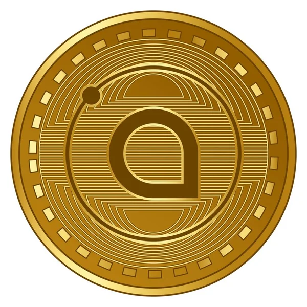 Futuriste Siacoin Crypto Monnaie Illustration Vectorielle Pièce — Image vectorielle