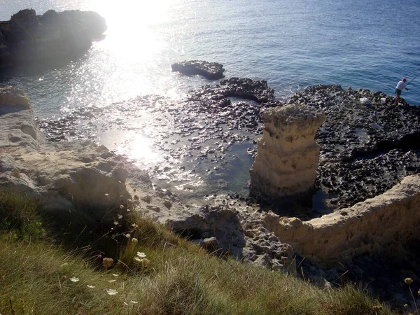 Reizen langs de kust van Salento — Stockfoto