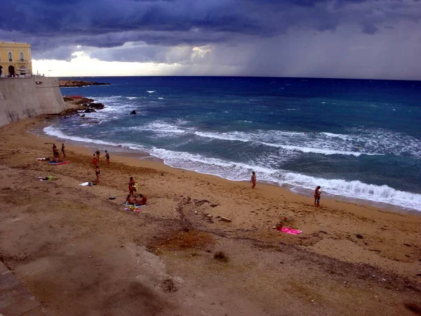 Gallipoli, Puglia, Itália, Europa - 11 de julho de 2016 — Fotografia de Stock