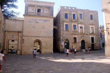 Otranto, Puglia, İtalya, Avrupa - 10 Temmuz 2016