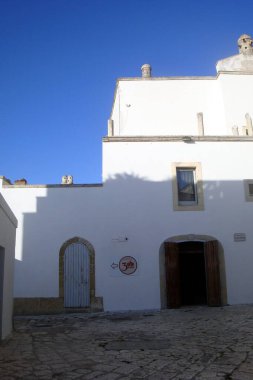 Otranto, İtalya, Avrupa - 11 Temmuz 2016 Tarihi Merkez