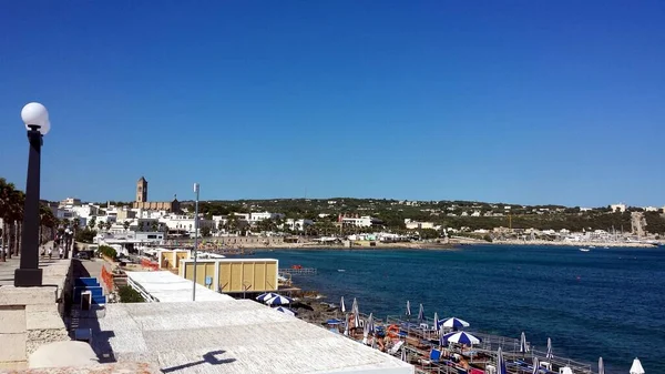 Otranto, Italy, Europe - July 11, 2016 panorama — Stock Photo, Image