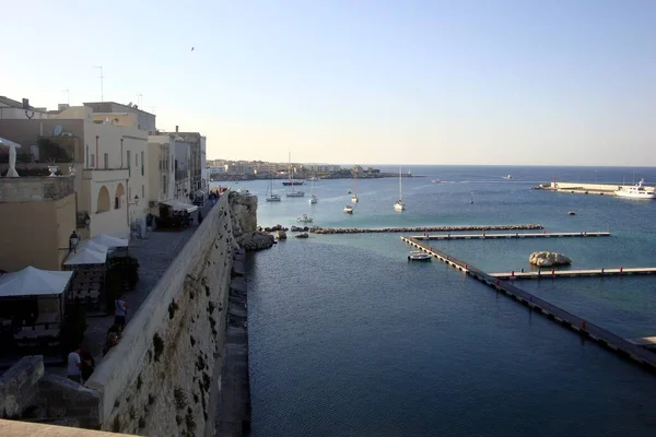 Otranto, Italië, Europa - 11 juli 2016 panorama — Stockfoto