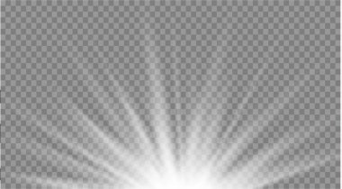 Beyaz ışık güneşi.