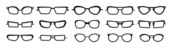 Varias gafas de sol, gafas. — Vector de stock