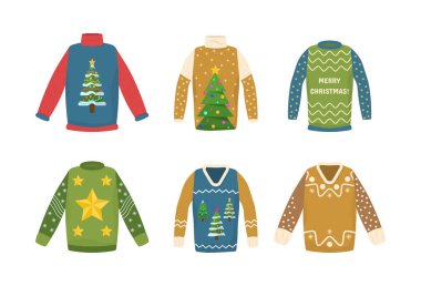 El yapımı Noel süveteri.