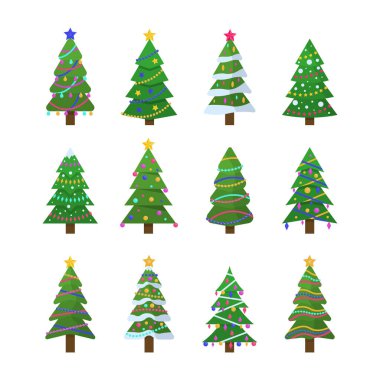 Noel ağacı koleksiyonu. 